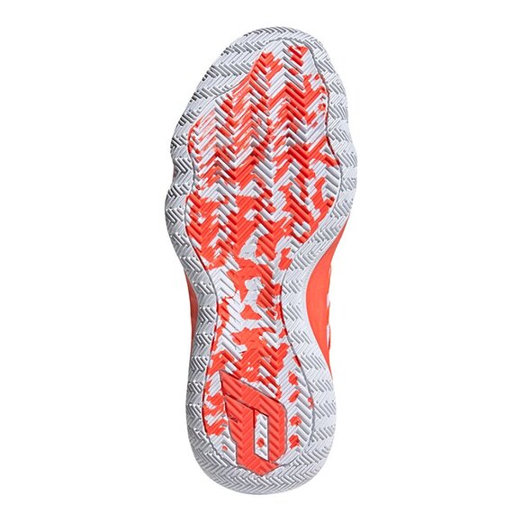 Brand New adidas Women's Dame 6 Hecklers Basketball Shoes Red - Performance - Picture 3 of 9